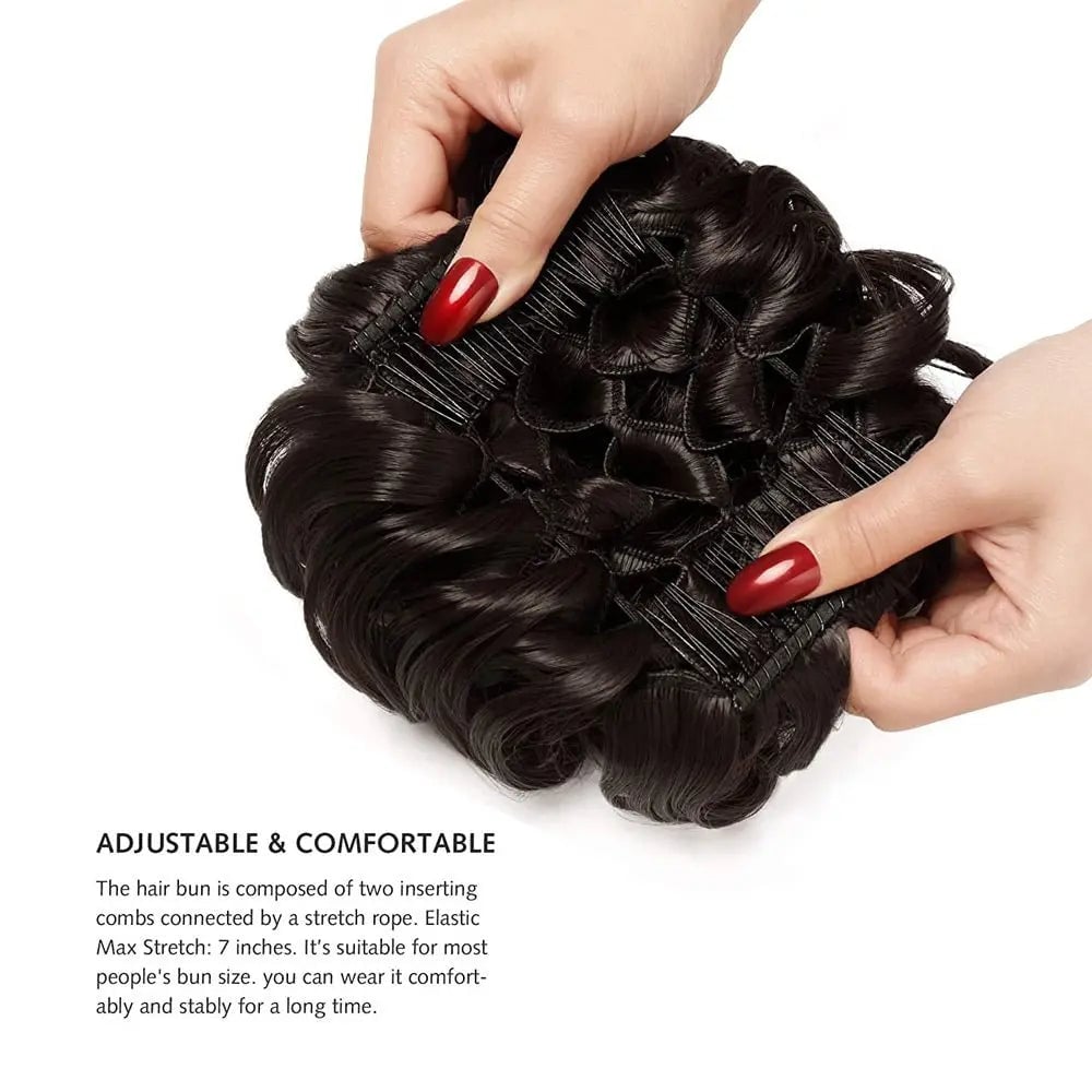 🌲Early Christmas Sale 49% OFF🎁Messy Curly Dish Bun